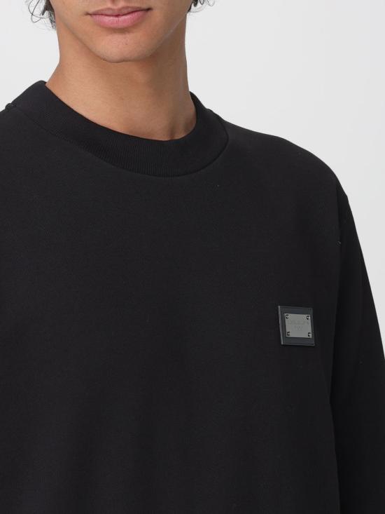 26SS 돌체앤가바나 긴팔 티셔츠 G9ABJTG7P1C N0000 Black - DOLCE & GABBANA