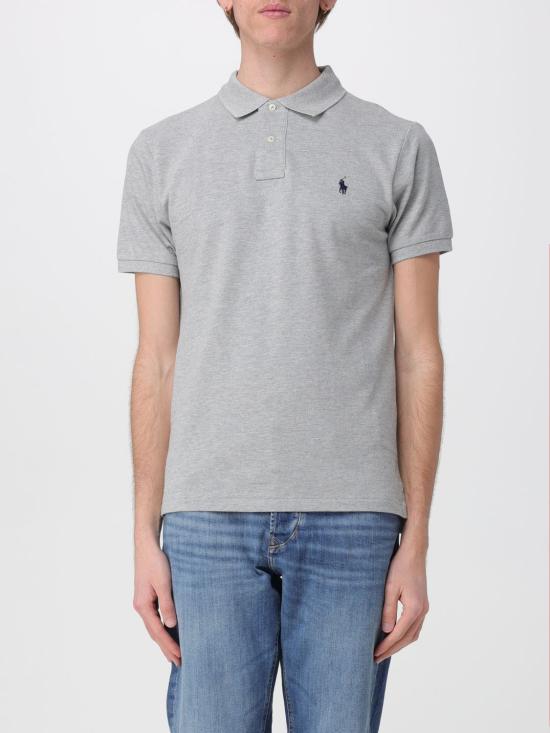 26SS 폴로 랄프로렌 폴로 티셔츠 710795080 005 Mouse Grey