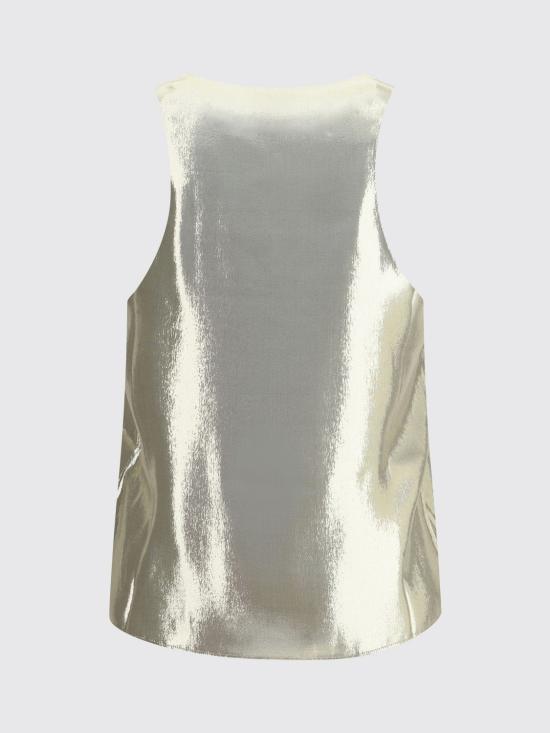 25FW 사 수 파이 민소매 티셔츠 W25400 0899 Gold - SA SU PHI