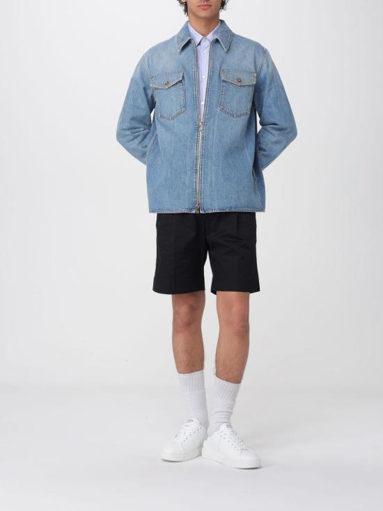 26SS 베르사체 긴팔 셔츠 10188741A16476 2VM60 Blue - VERSACE