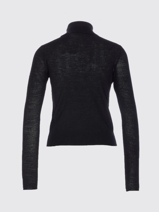 25FW 버버리 울 블렌드 스웨터 8113584 Black - BURBERRY