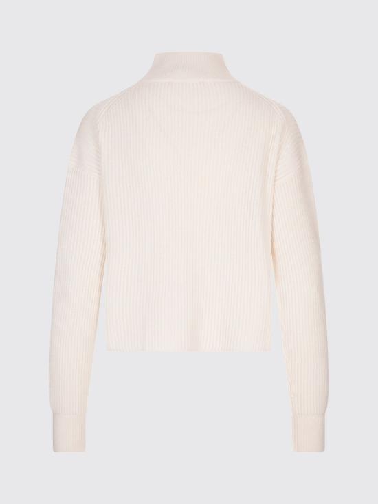 25FW 막스마라 스튜디오 스웨터 2526366022600 001 White - MAX MARA STUDIO