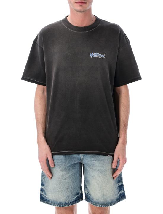26SS 리프레젠트 반팔 티셔츠 MLM100175 04 STAINED BLACK