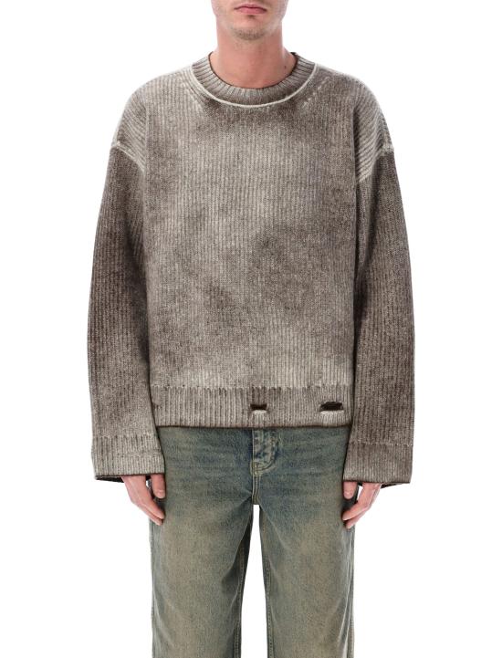 26SS 리프레젠트 스웨터 MLM100217 Marrone