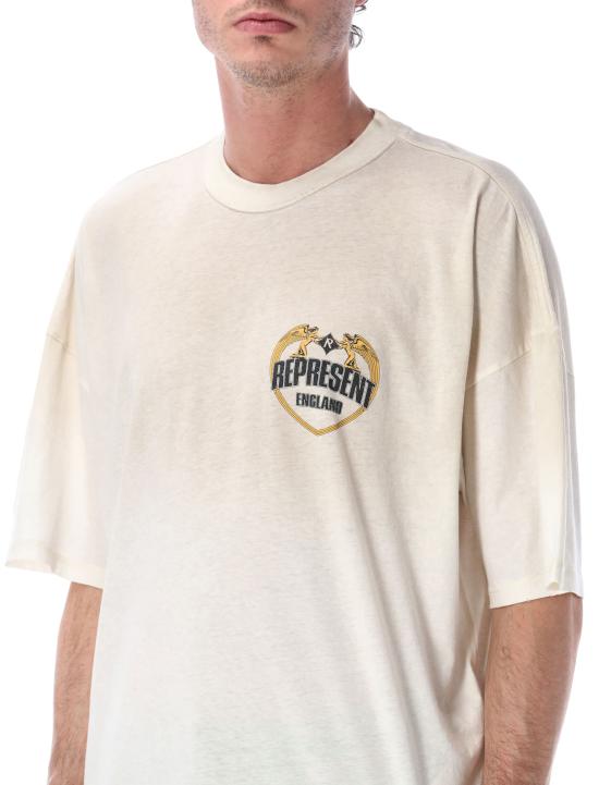 26SS 리프레젠트 반팔 티셔츠 MLM100171 30 WASHED ECRU - REPRESENT