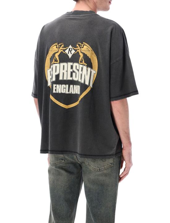 26SS 리프레젠트 반팔 티셔츠 MLM100171 04 STAINED BLACK - REPRESENT