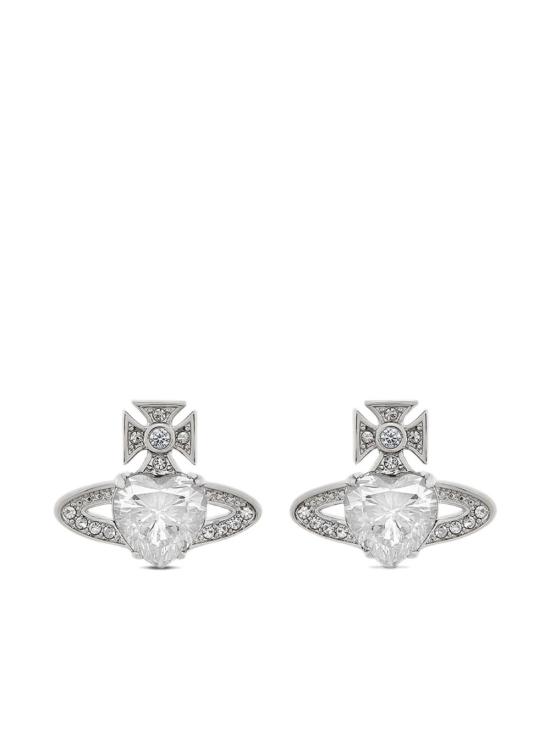 26SS 비비안웨스트우드 이어링 6201031T 02P169P169 Platinum wht crystal