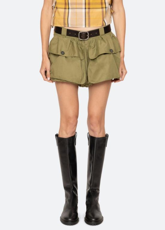  씨뉴욕 숏팬츠 Sea Ny Andrea 반바지 아미 그린