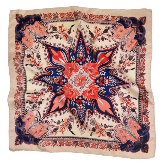  Krystell Barraza 머플러/스카프 Azalea 실크 반다나