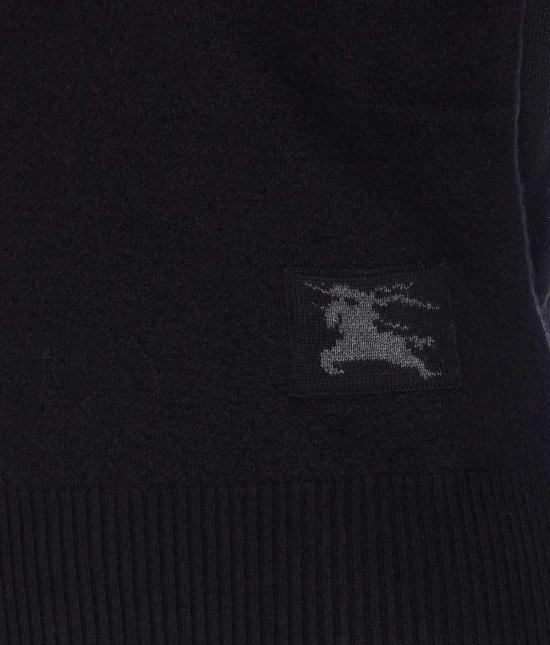  버버리 스웨터 로고  블랙 - BURBERRY