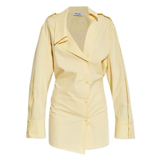  디 아티코 숏 원피스 아티코 드레스 옐로우