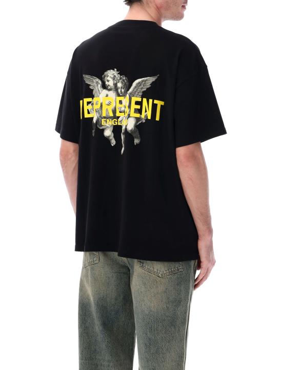 26SS 리프레젠트 반팔 티셔츠 MLM100369 01 JET BLACK - REPRESENT