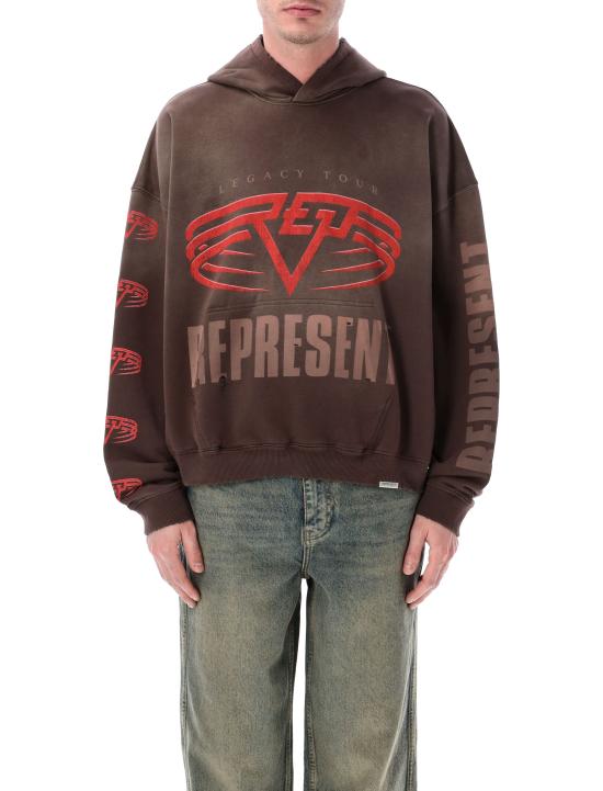 26SS 리프레젠트 후드 티셔츠 MLM100366 17 Nero