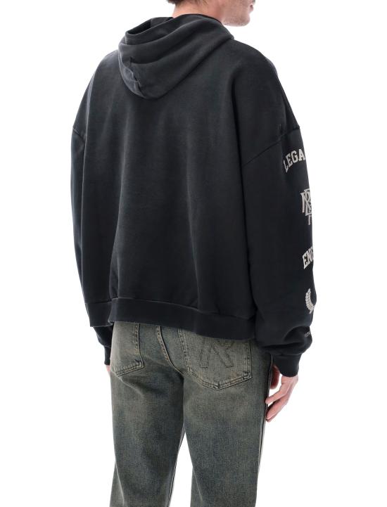 26SS 리프레젠트 후드 티셔츠 MLM100372 04 STAINED BLACK - REPRESENT