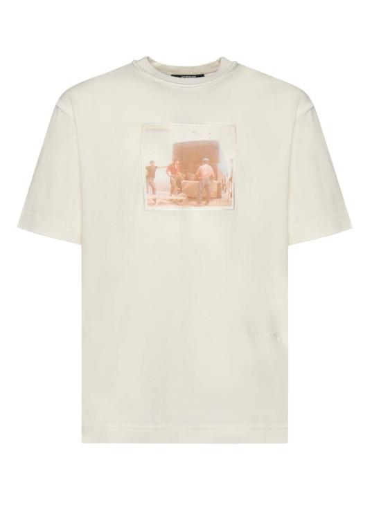  자크뮈스 반팔 티셔츠 Jacquemus Le Paysan 티셔츠 오래된 라벨 사진
