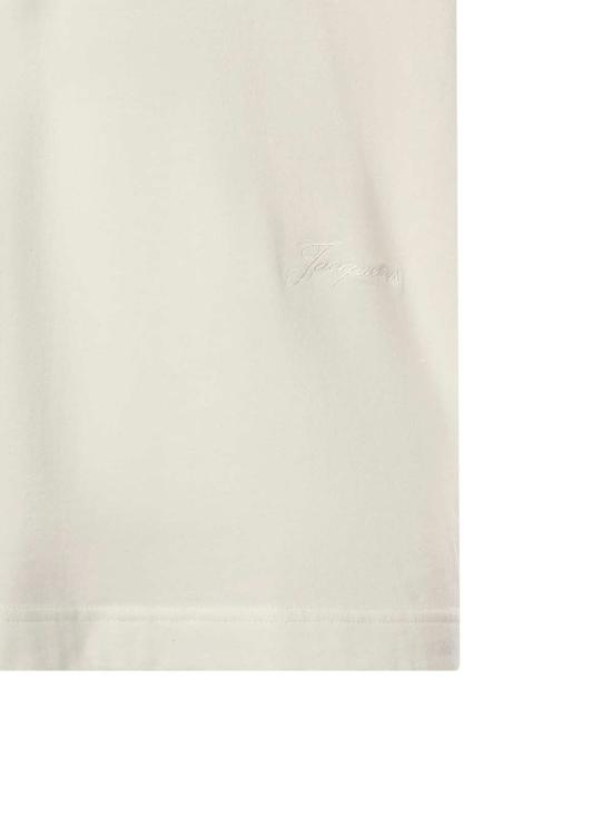  자크뮈스 반팔 티셔츠 Jacquemus Le Paysan 티셔츠 오래된 라벨 사진 - JACQUEMUS