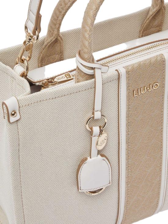 26SS 리우조 토트백 AA6206 T388AC3905 Neutro cream - LIU JO