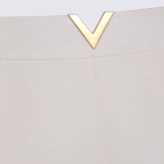  발렌티노 가라바니 숏팬츠 발렌티노 로고 쇼츠 아이보리 - VALENTINO GARAVANI