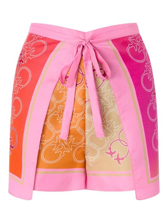 26SS 핑코 숏팬츠 106733 A39FNA0 Rosa arancione