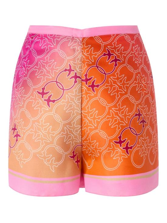 26SS 핑코 숏팬츠 106733 A39FNA0 Rosa arancione - PINKO