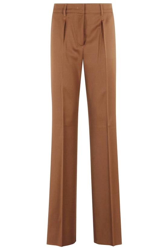  막스마라 스트레이트 팬츠 막스 마라 칸  타바코