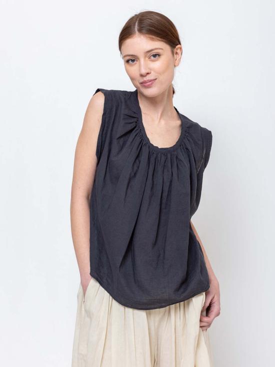  Elsa Esturgie 블라우스 엘사 에스투르지 파스텔 탑 - OTHER BRANDS