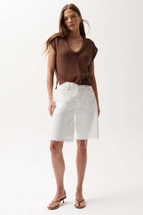  피스톨라 데님 숏팬츠 놀란 릴렉스드 스트레이트 컷오프 쇼츠