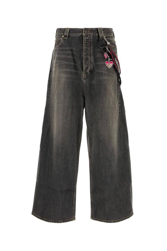  발렌시아가 데님 팬츠 참스 배기  다크 그레이