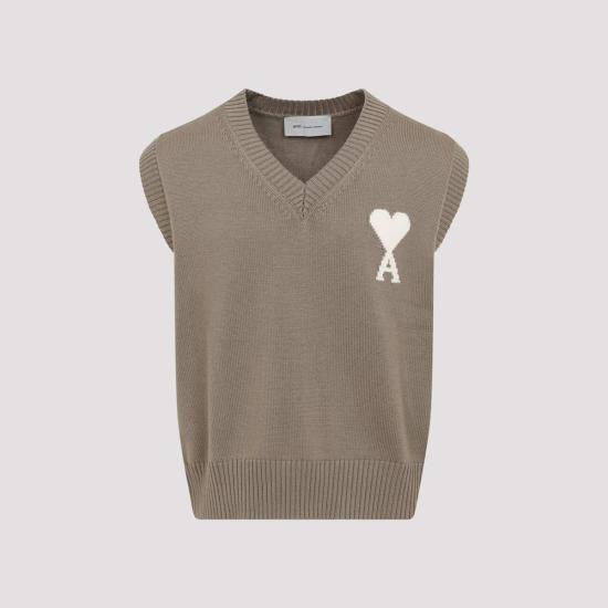  아미 베스트 알렉상드르 마티우시 울 앤 코튼  베이지 토프 에크루