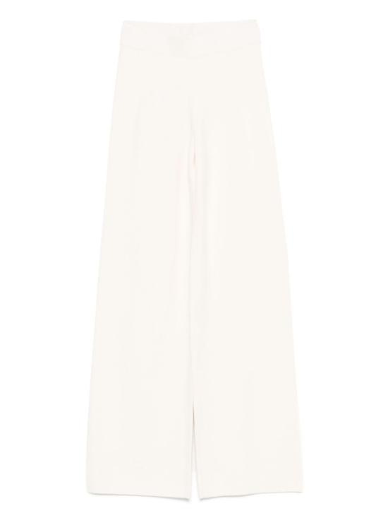  막스마라 스트레이트 팬츠 와이드 레그 팬츠 화이트
