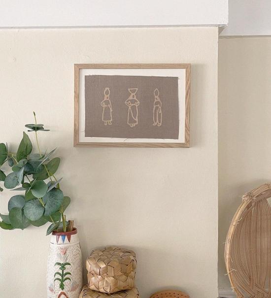  PO-EM 머플러/스카프 포엠 액자 그림 여성 - OTHER BRANDS