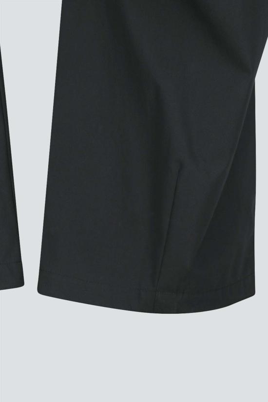  아모멘토 스트레이트 팬츠 드로스트링 와이드  차콜 - AMOMENTO