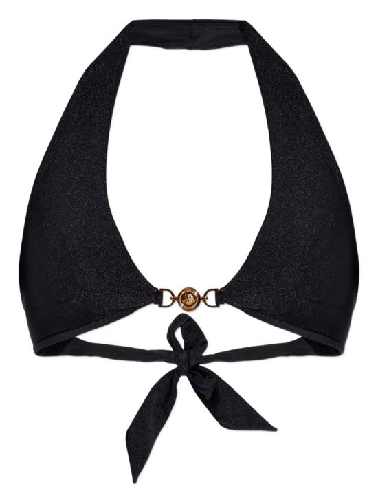  베르사체 비키니 수영복 라 메두사 트라이앵글 비키니 탑 블랙