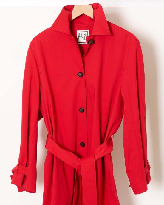  토템 트렌치 코트 라이트 스프링  포피 - TOTEME