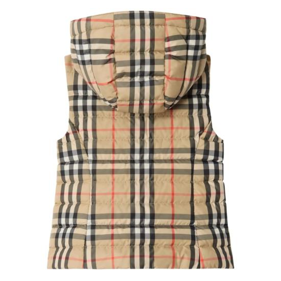  [키즈] 버버리 자켓 아동용 조끼 (뉴트럴 컬러) - BURBERRY