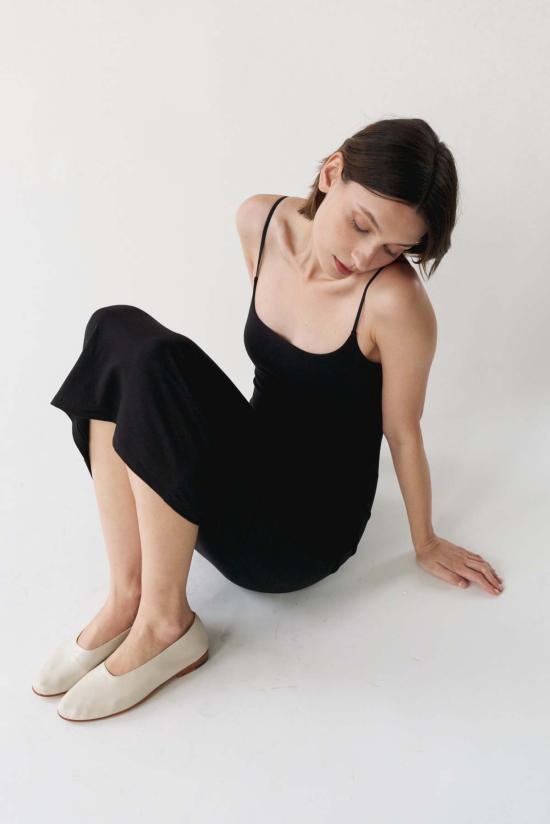  마르티니아노 플랫 슈즈 장갑 신발 도자기