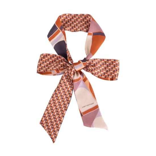  Lost Pattern 머플러/스카프 로스트 패턴 모듈러 실크 스키니 스카프 - OTHER BRANDS