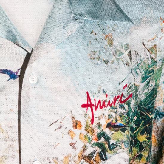 26SS 아미리 반팔 셔츠 AMTOSH1140900 Blue - AMIRI