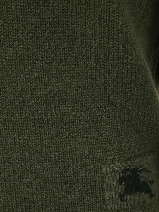 26SS 버버리 캐시미어 스웨터 8121414 C3347 Green - BURBERRY
