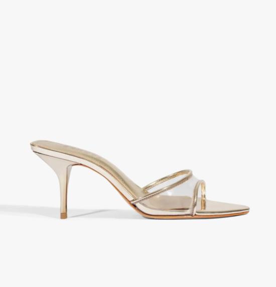  슈츠 샌들 Schutz Elodie 비닐  플래티넘 - SCHUTZ