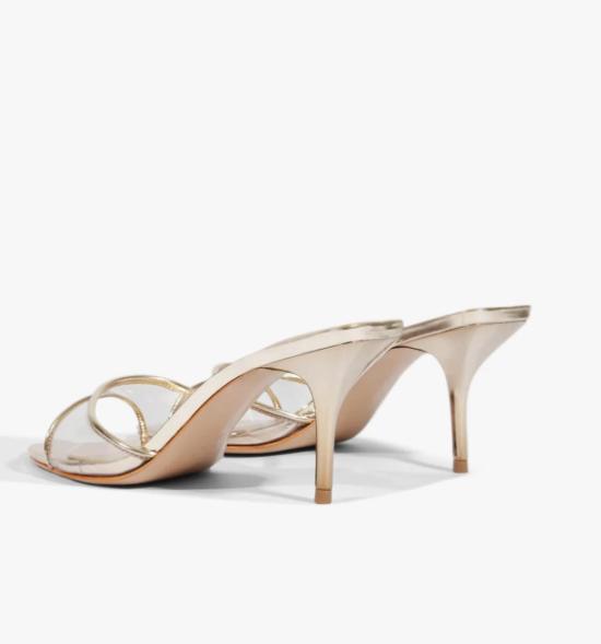  슈츠 샌들 Schutz Elodie 비닐  플래티넘 - SCHUTZ