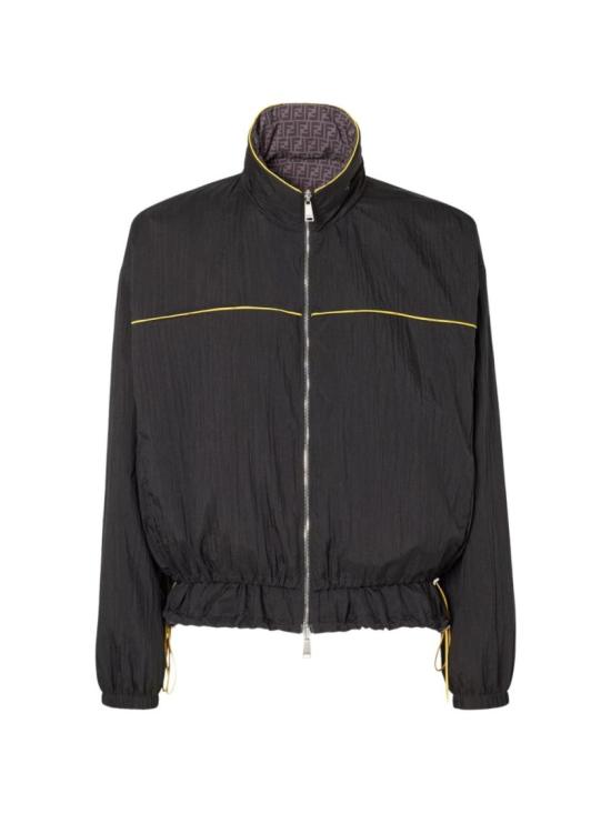 26SS 펜디 나일론 리버서블 윈드브레이커 FAA980AYYVF0GME Black