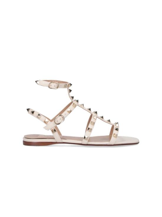  발렌티노 가라바니 샌들 락스터드  화이트