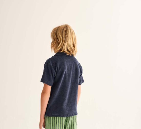  [키즈] Cozmo 티셔츠 키즈 코즈모 마엘 폴로 티셔츠  블루 - OTHER BRANDS