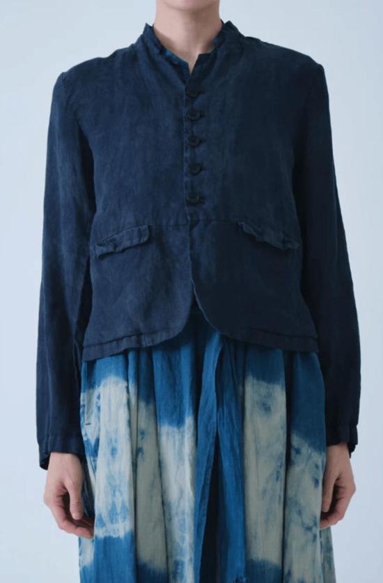  파드칼레 자켓 Pas De Calais 리넨 도비 재킷