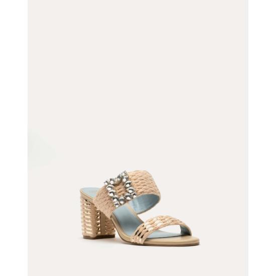  프란체스 발렌타인 힐/펌프스 프랜시스 발렌타인 베티 라피아 다이아몬드 브로치 힐 내추럴 골드