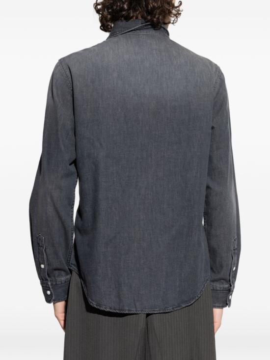 26SS 베르사체 데님 셔츠 10207011A168081D980 Black - VERSACE