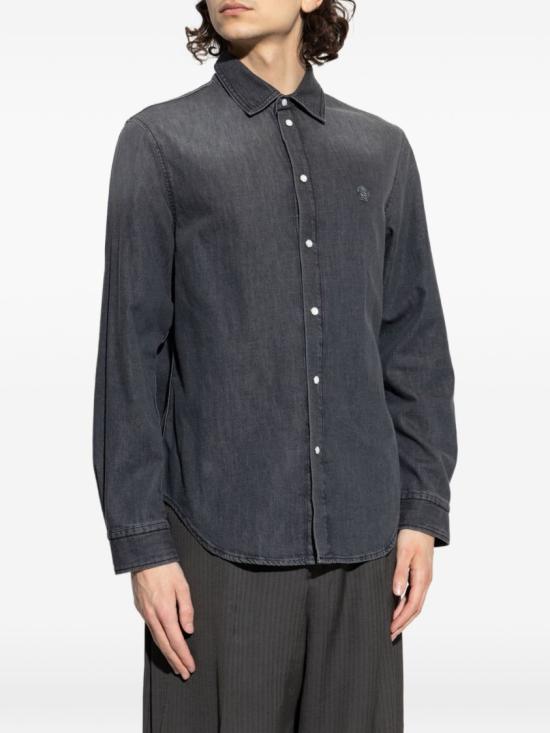 26SS 베르사체 데님 셔츠 10207011A168081D980 Black - VERSACE