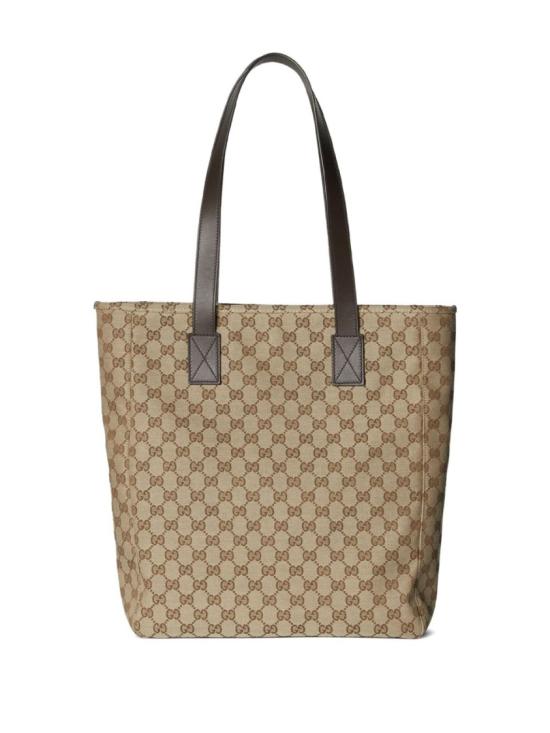 25FW 구찌 GG 캔버스 미디움 토트백 834796FAEPS9752 Neutrals - GUCCI