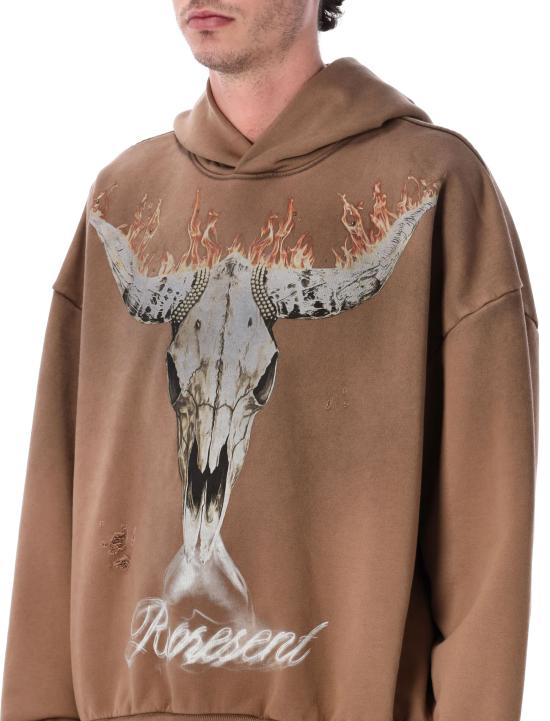 26SS 리프레젠트 후드 티셔츠 MLM100610 16 DUSTY BROWN - REPRESENT